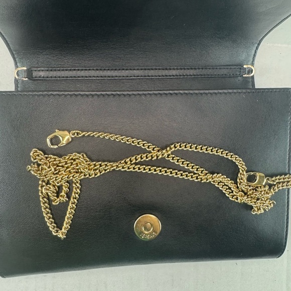 Versace Black and Gold Crossbody Bag with Medusa Logo - Picture 12 of 15